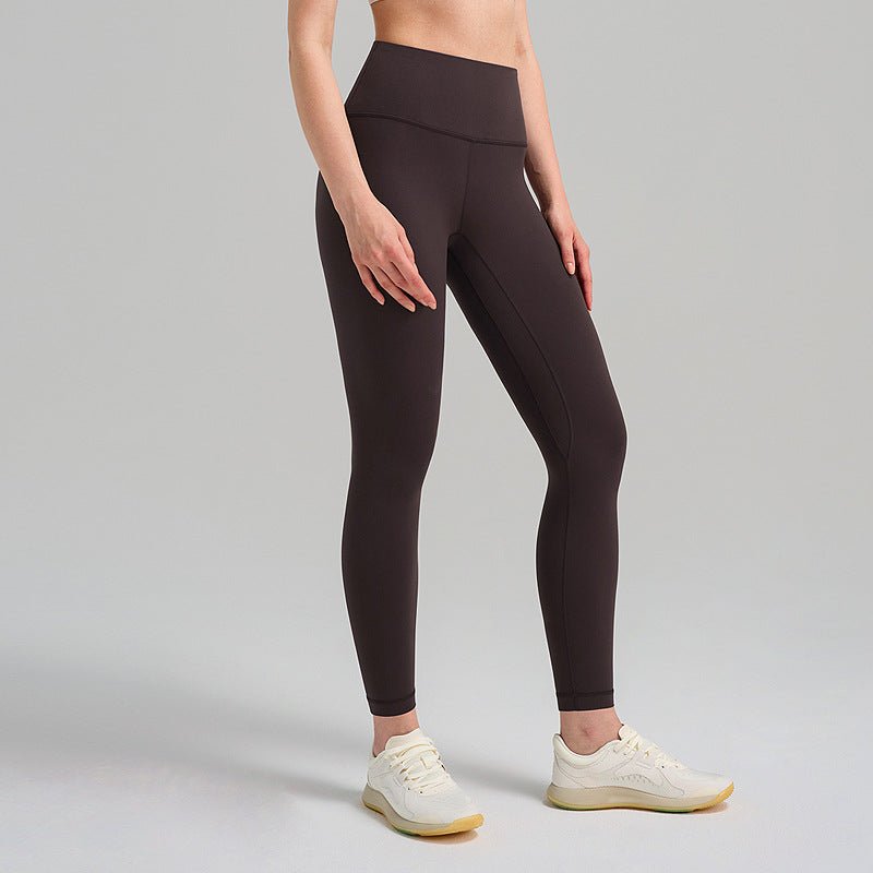 Womens High-Waist Butt-Lifting Fleece-Lined Nude-Feel Sports Tight Yoga Pants | Luxury Home Accessories | Heulog Glow