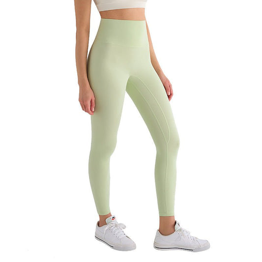 Womens High-Waist Butt-Lifting Fleece-Lined Nude-Feel Sports Tight Yoga Pants | Luxury Home Accessories | Heulog Glow