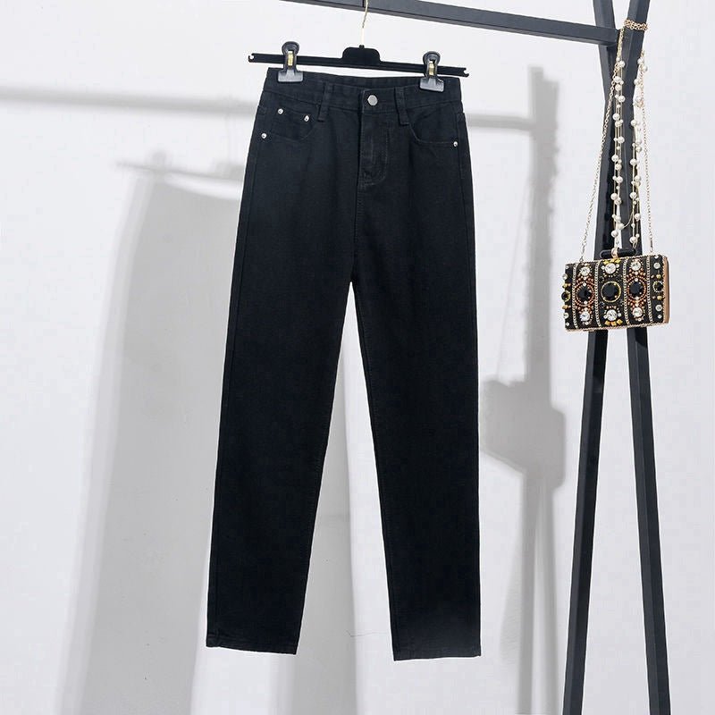 Women's High-waist Straight-leg Cropped Jeans | Luxury Home Accessories | Heulog Glow