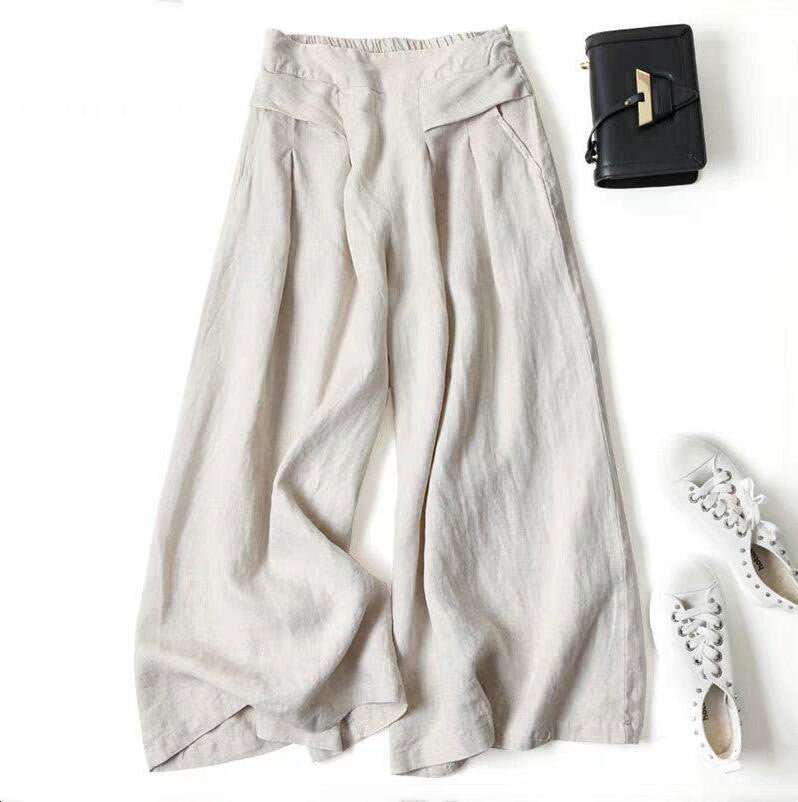 Women's High Waist Thin Slim Ninth Pants | Luxury Home Accessories | Heulog Glow