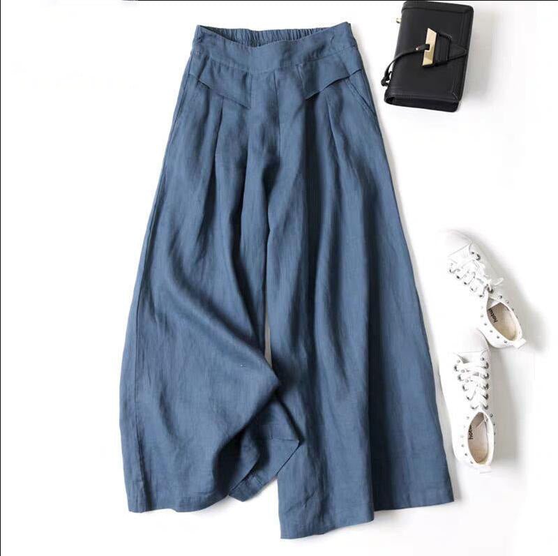 Women's High Waist Thin Slim Ninth Pants | Luxury Home Accessories | Heulog Glow