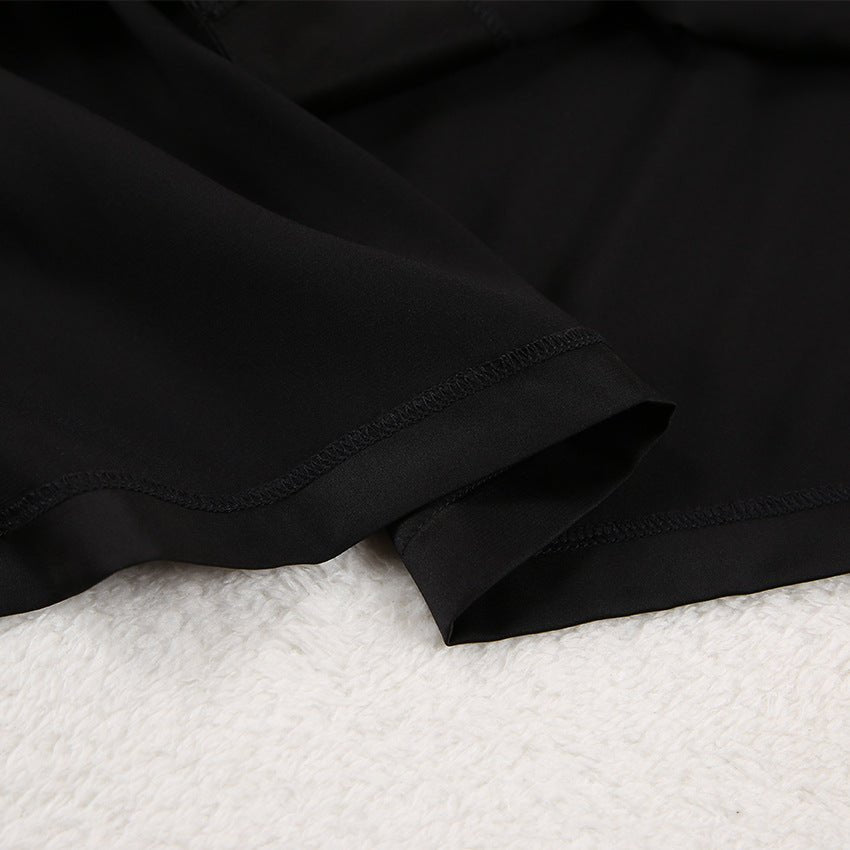 Women's Home Silk Pure Color Pajamas | Luxury Home Accessories | Heulog Glow
