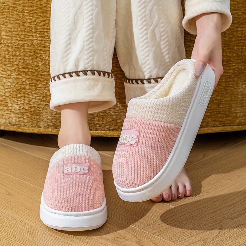 Women's Indoor Lightweight Thermal Cotton Slippers | Luxury Home Accessories | Heulog Glow