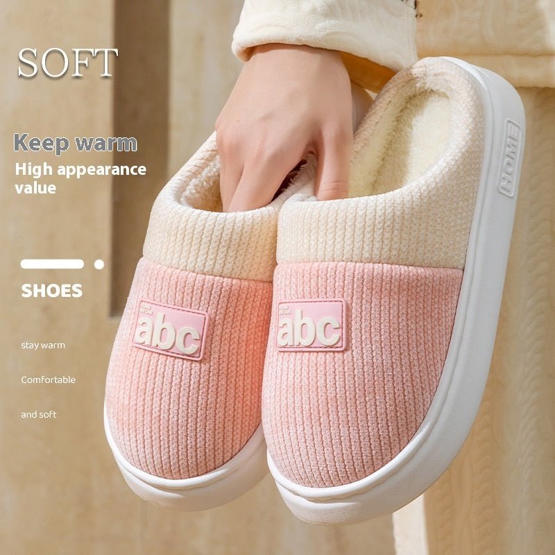 Women's Indoor Lightweight Thermal Cotton Slippers | Luxury Home Accessories | Heulog Glow