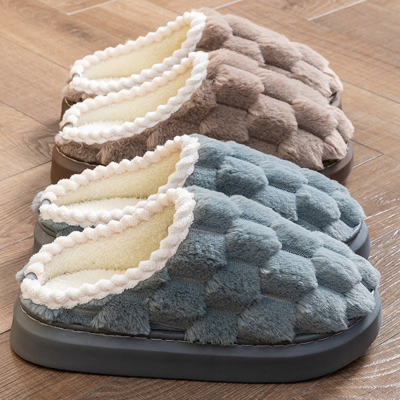 Women's Indoor Non-slip Thick Bottom And Warm Keeping Cotton Slippers | Luxury Home Accessories | Heulog Glow