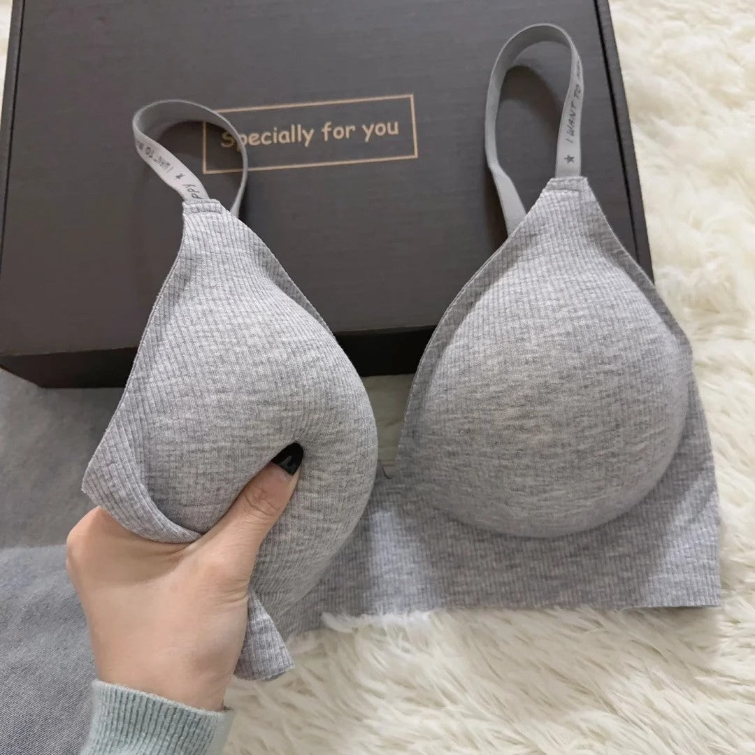 Womens Laid-Back Style Wireless Bra, Push-Up And Comfortable | Luxury Home Accessories | Heulog Glow