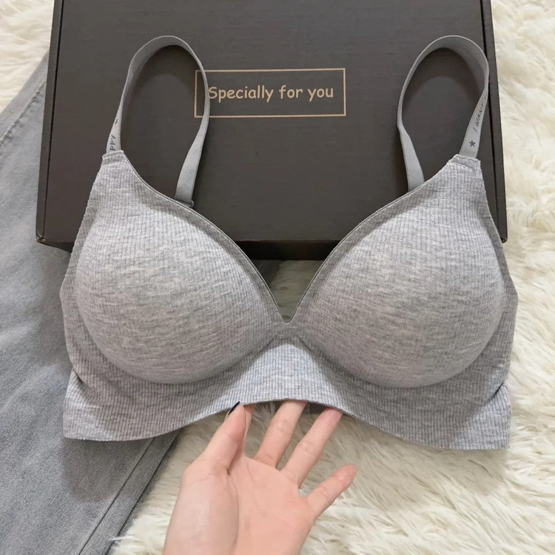 Womens Laid-Back Style Wireless Bra, Push-Up And Comfortable | Luxury Home Accessories | Heulog Glow