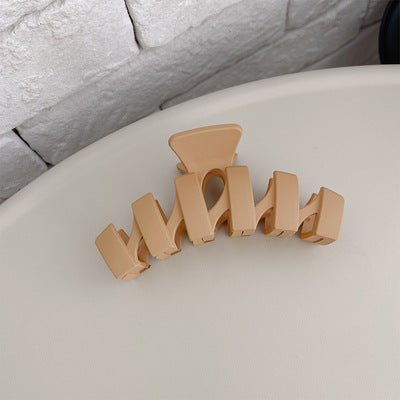 Women's Large Simplicity Grip Frosted Hair Clip | Luxury Home Accessories | Heulog Glow