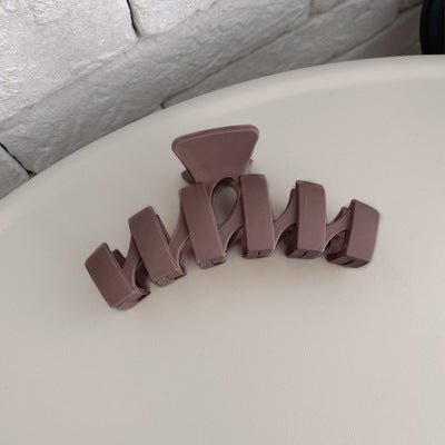 Women's Large Simplicity Grip Frosted Hair Clip | Luxury Home Accessories | Heulog Glow