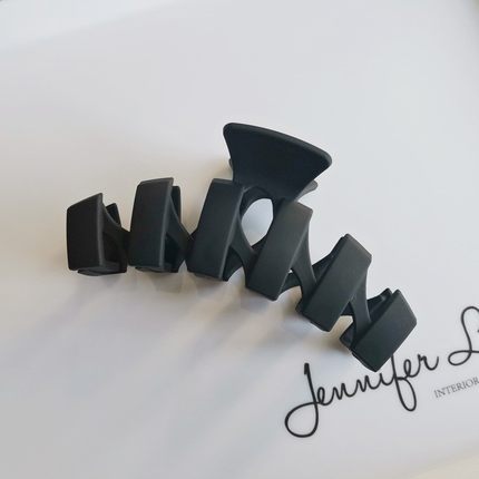 Women's Large Simplicity Grip Frosted Hair Clip | Luxury Home Accessories | Heulog Glow