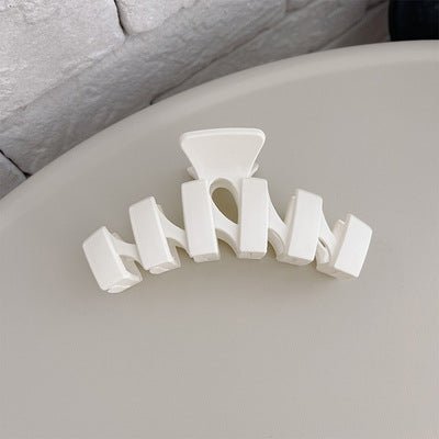 Women's Large Simplicity Grip Frosted Hair Clip | Luxury Home Accessories | Heulog Glow