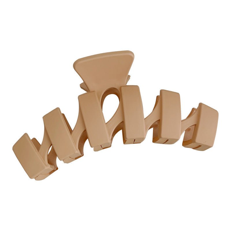 Women's Large Simplicity Grip Frosted Hair Clip | Luxury Home Accessories | Heulog Glow