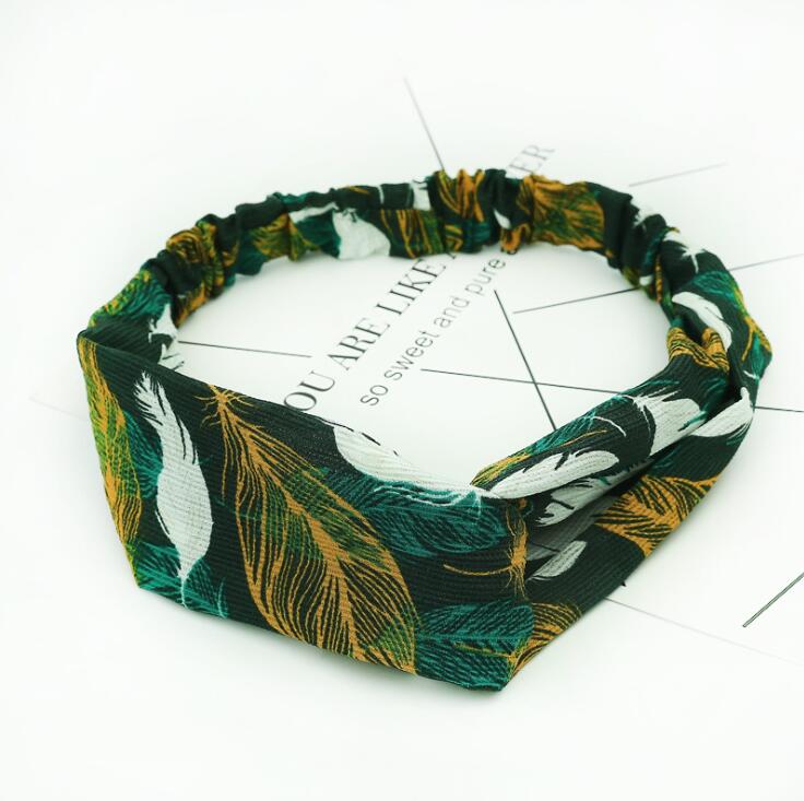 Women's Retro Style Printed Headband | Luxury Home Accessories | Heulog Glow