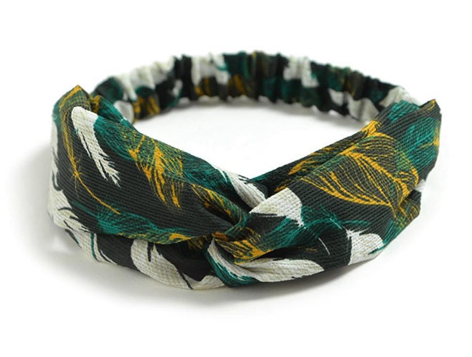 Women's Retro Style Printed Headband | Luxury Home Accessories | Heulog Glow