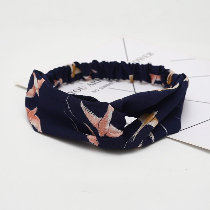 Women's Retro Style Printed Headband | Luxury Home Accessories | Heulog Glow