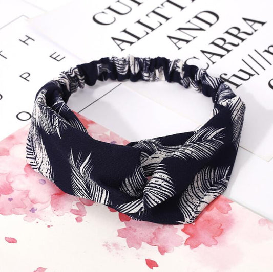Women's Retro Style Printed Headband | Luxury Home Accessories | Heulog Glow
