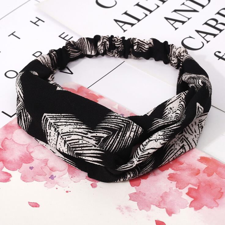 Women's Retro Style Printed Headband | Luxury Home Accessories | Heulog Glow