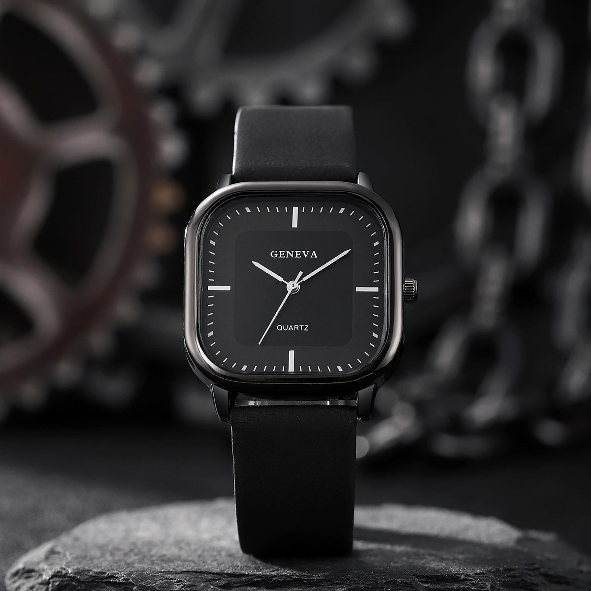 Women's Silicone Strap Fashionable Rose Gold Watch | Luxury Home Accessories | Heulog Glow