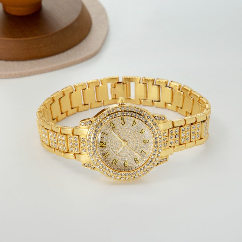 Women's Starry Rhinestone Watch Digital Roman Diamond | Luxury Home Accessories | Heulog Glow
