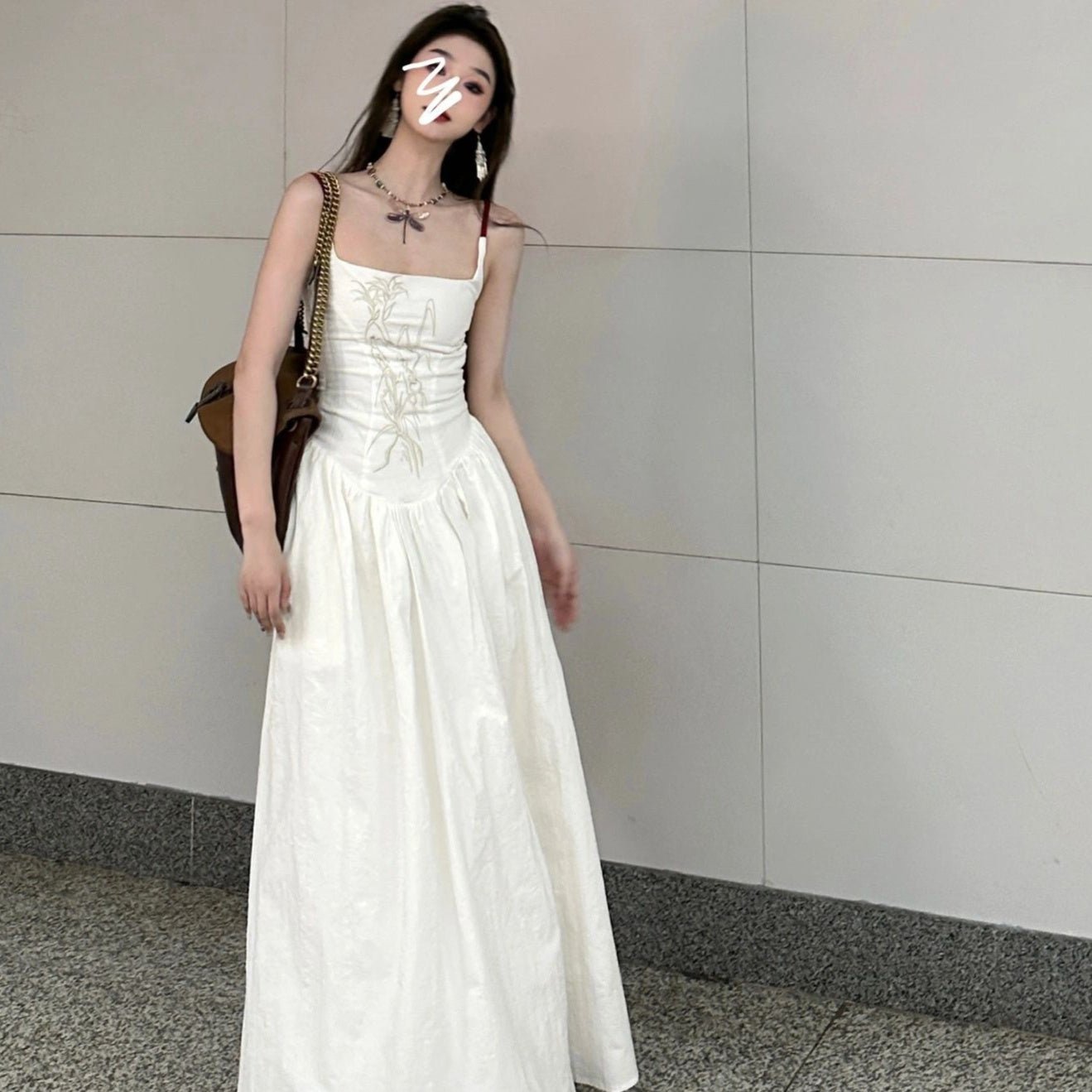 Women's Strap Dress Waist-cinching And Figure-flattering | Luxury Home Accessories | Heulog Glow