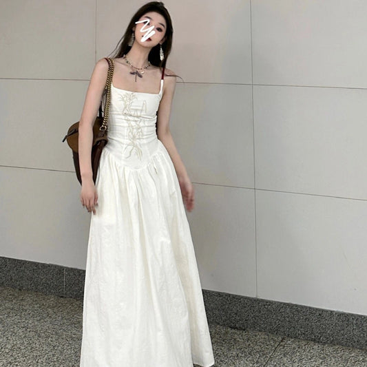 Women's Strap Dress Waist-cinching And Figure-flattering | Luxury Home Accessories | Heulog Glow