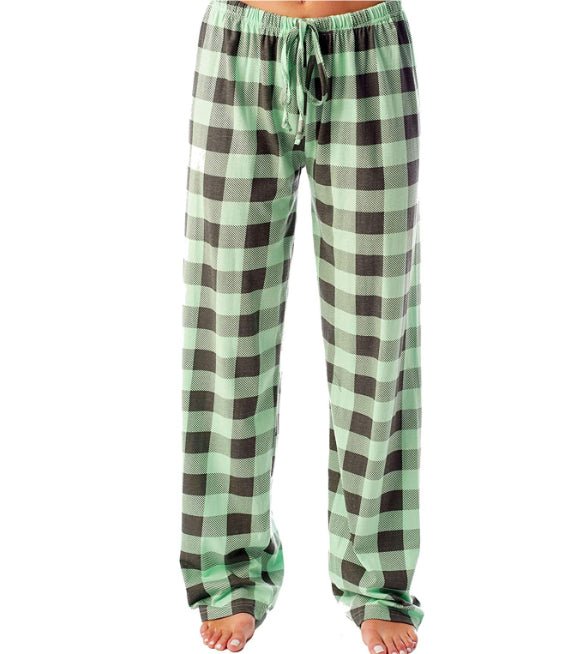 Women's Stretch Plaid Casual Pants With Pockets | Luxury Home Accessories | Heulog Glow