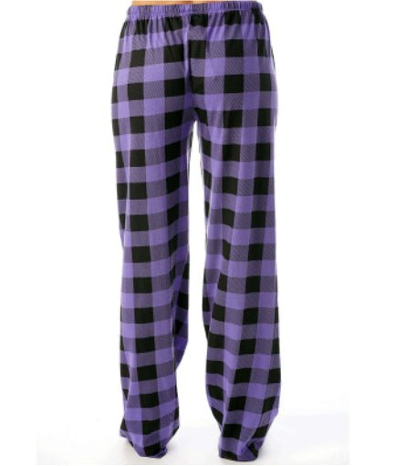 Women's Stretch Plaid Casual Pants With Pockets | Luxury Home Accessories | Heulog Glow