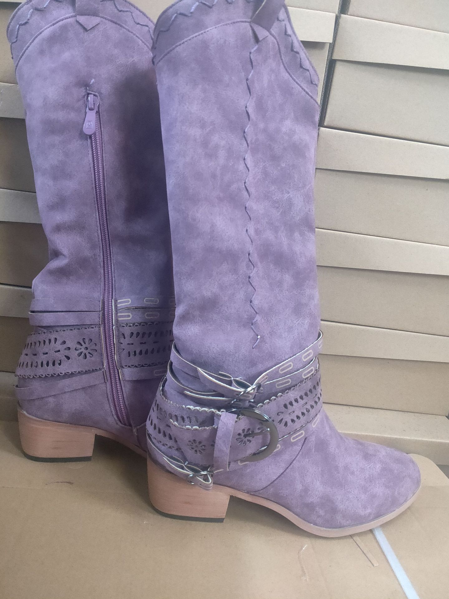 Women's Suede Knight Boots | High Tube Martin Boots | European Fashion | 6 Colours | EU 35–43 | Michan Direct | Luxury Home Accessories | Heulog Glow