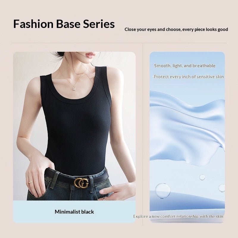 Womens Thin Ice Silk Modal Camisole | Luxury Home Accessories | Heulog Glow