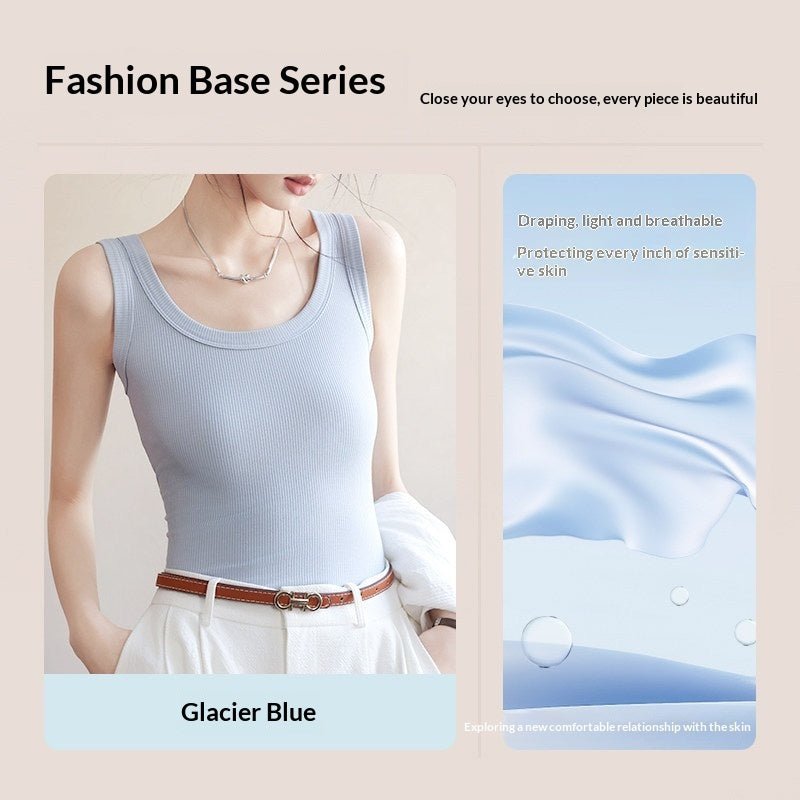 Womens Thin Ice Silk Modal Camisole | Luxury Home Accessories | Heulog Glow
