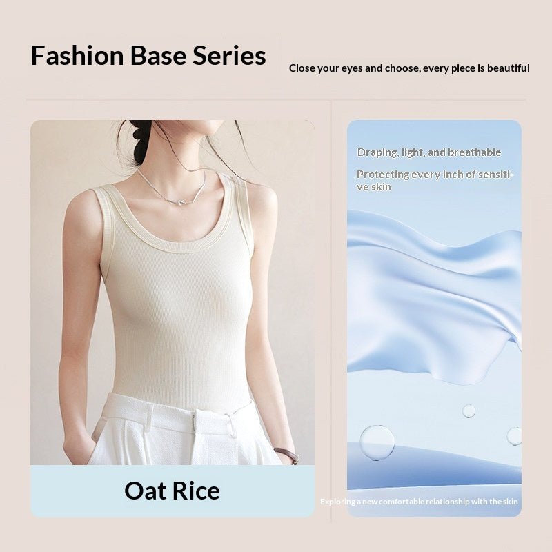 Womens Thin Ice Silk Modal Camisole | Luxury Home Accessories | Heulog Glow