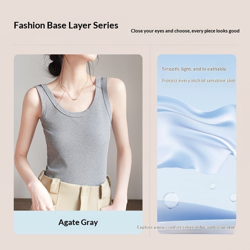 Womens Thin Ice Silk Modal Camisole | Luxury Home Accessories | Heulog Glow