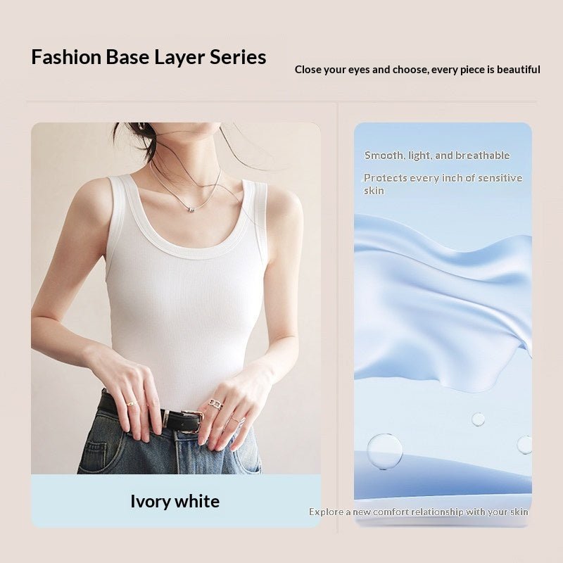 Womens Thin Ice Silk Modal Camisole | Luxury Home Accessories | Heulog Glow