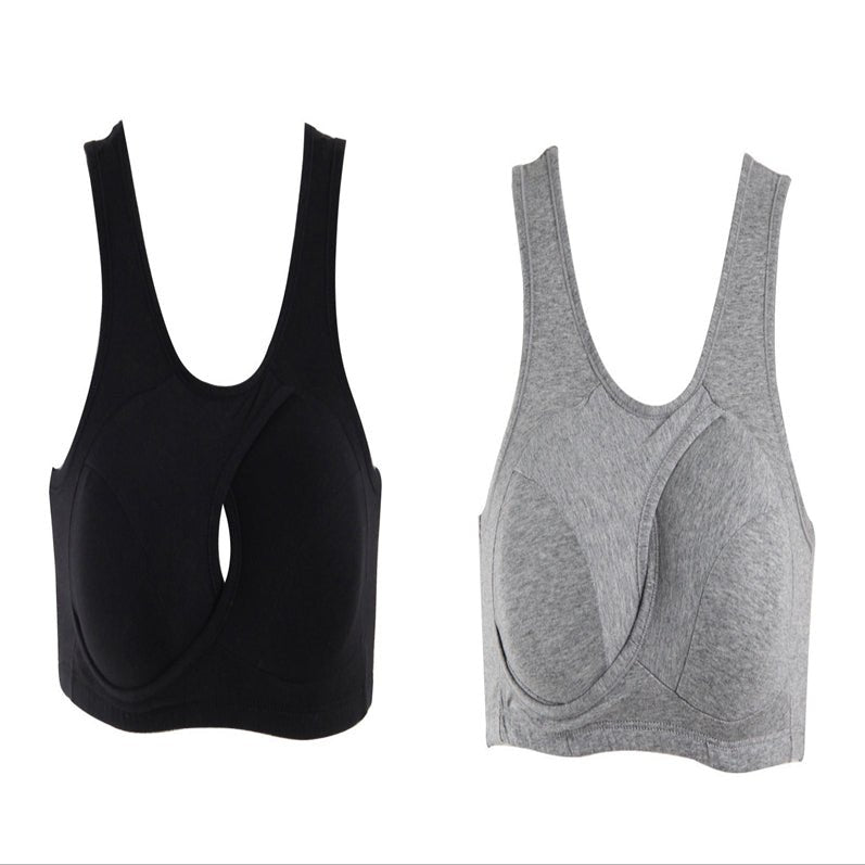 Women's Wireless Thin Gathered Vest Sports Breathable Beauty Back | Luxury Home Accessories | Heulog Glow