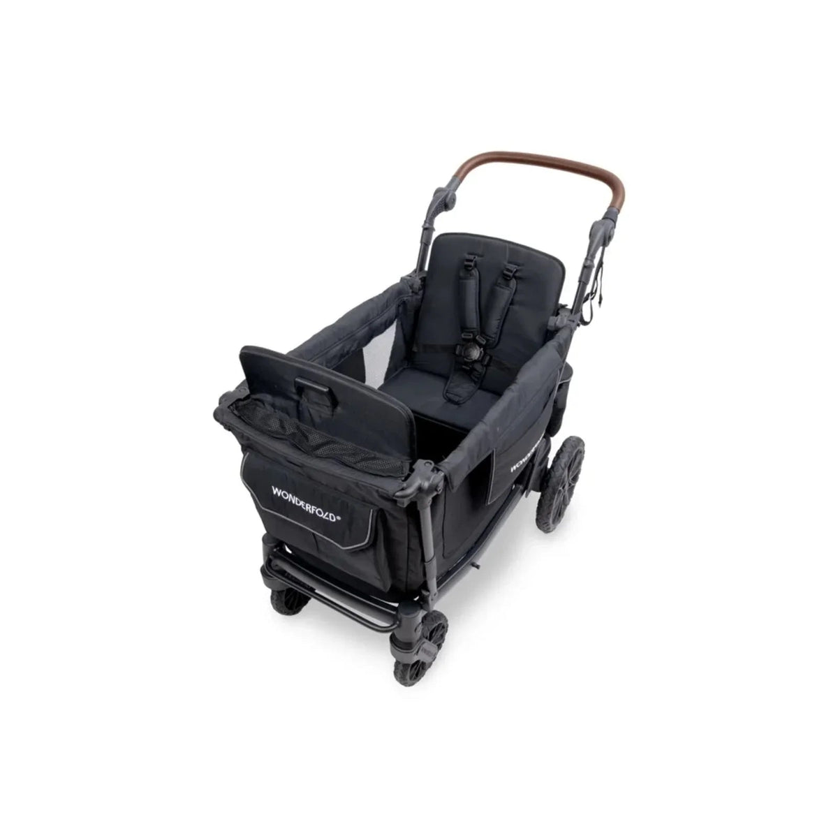 Wonderfold L2 Quad Stroller Wagon - Black | Luxury Home Accessories | Heulog Glow