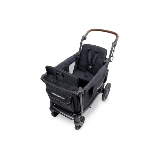 Wonderfold L2 Quad Stroller Wagon - Black | Luxury Home Accessories | Heulog Glow