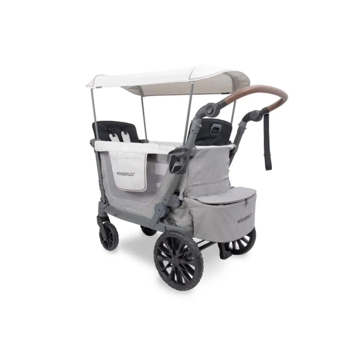 Wonderfold L2 Quad Stroller Wagon - Grey | Luxury Home Accessories | Heulog Glow