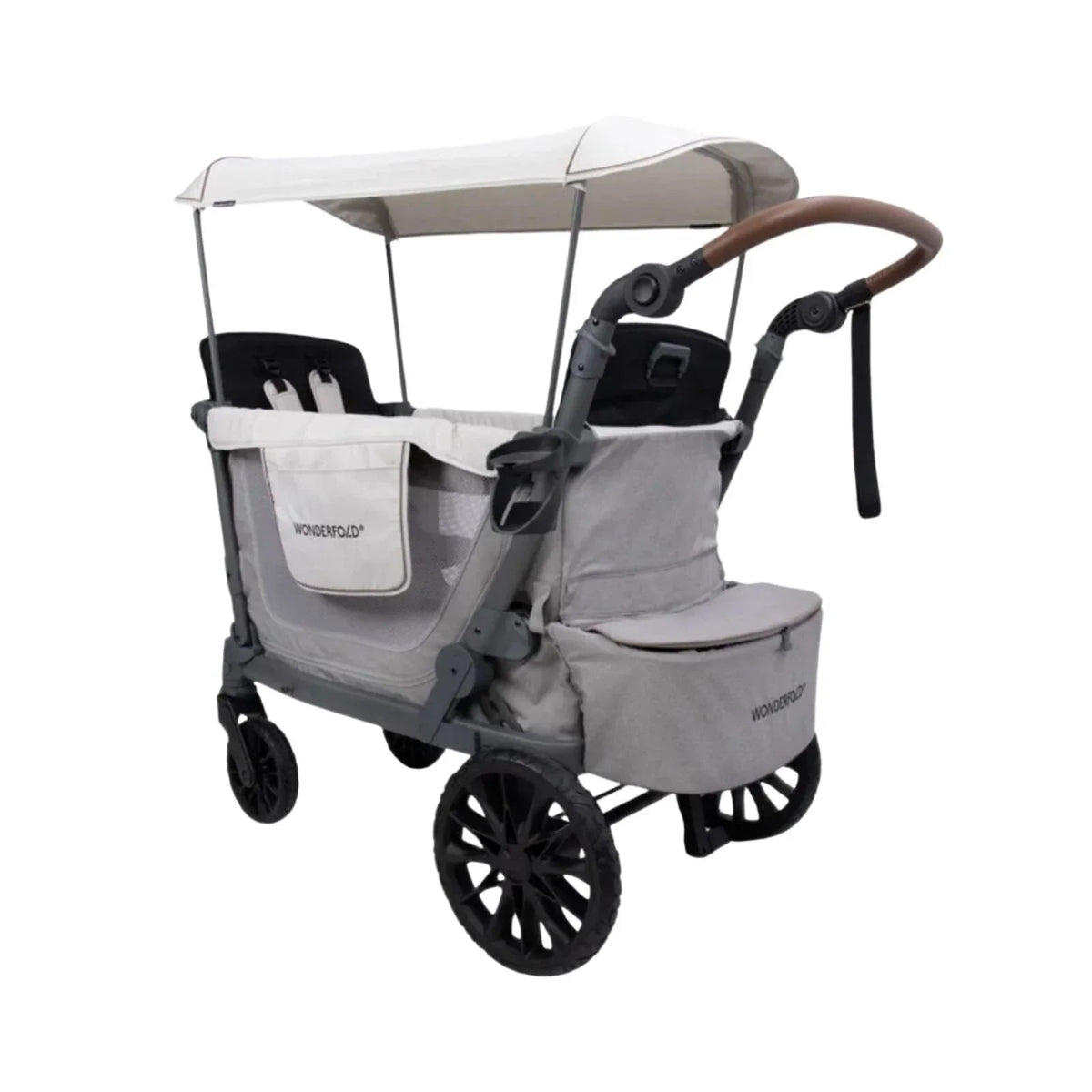 Wonderfold L2 Quad Stroller Wagon - Grey | Luxury Home Accessories | Heulog Glow