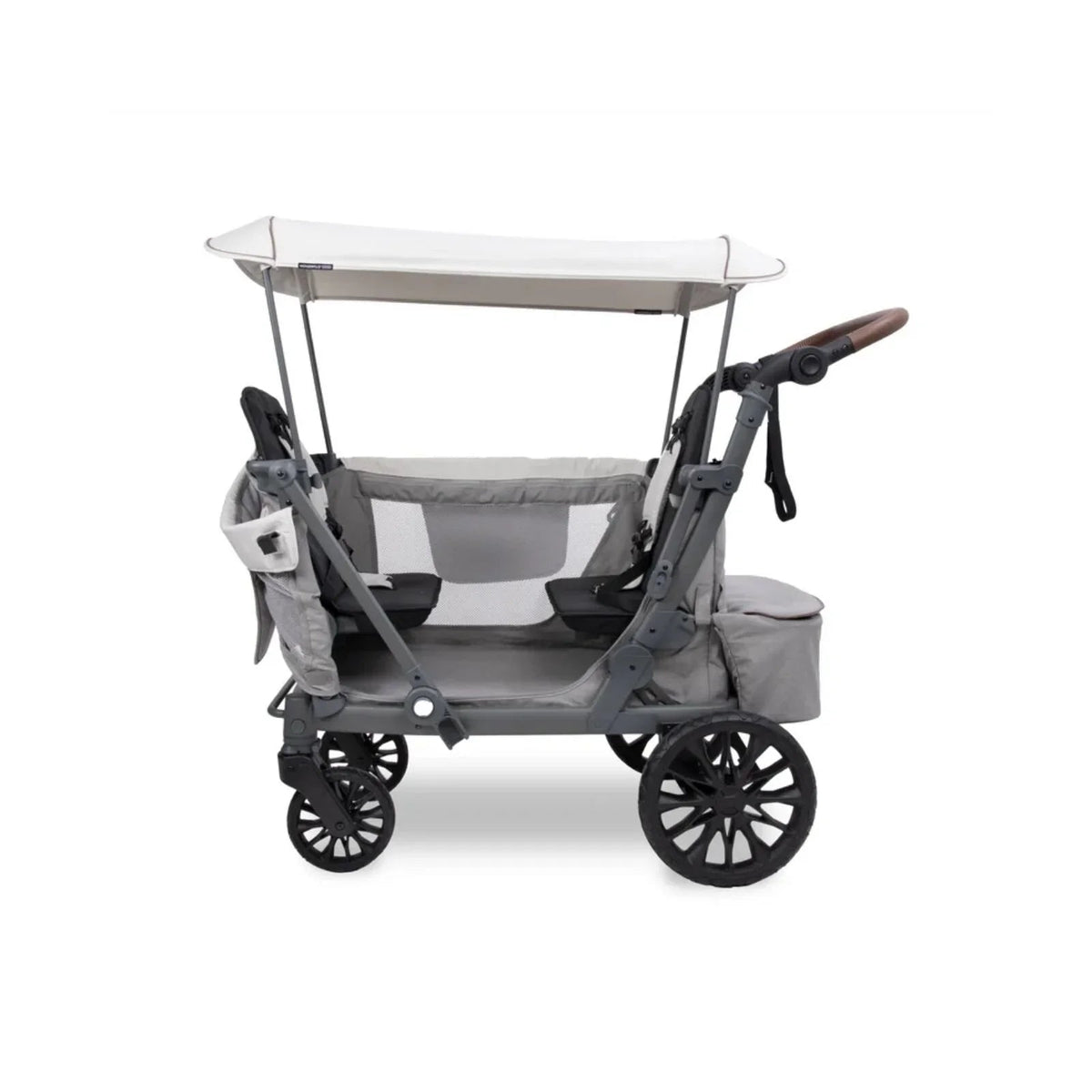 Wonderfold L2 Quad Stroller Wagon - Grey | Luxury Home Accessories | Heulog Glow