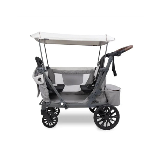 Wonderfold L2 Quad Stroller Wagon - Grey | Luxury Home Accessories | Heulog Glow