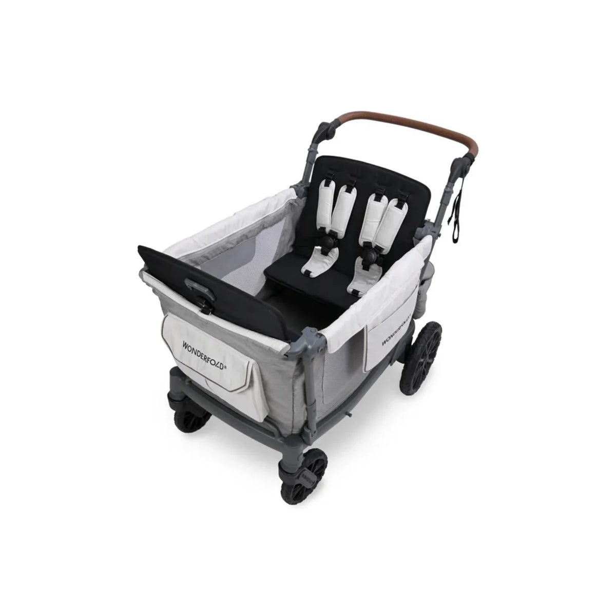Wonderfold L4 Quad Stroller Wagon - Grey | Luxury Home Accessories | Heulog Glow