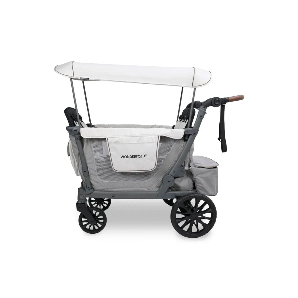 Wonderfold L4 Quad Stroller Wagon - Grey | Luxury Home Accessories | Heulog Glow