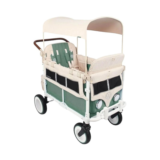 Wonderfold VW4 Volkswagen Stroller Wagon - Green | Luxury Home Accessories | Heulog Glow