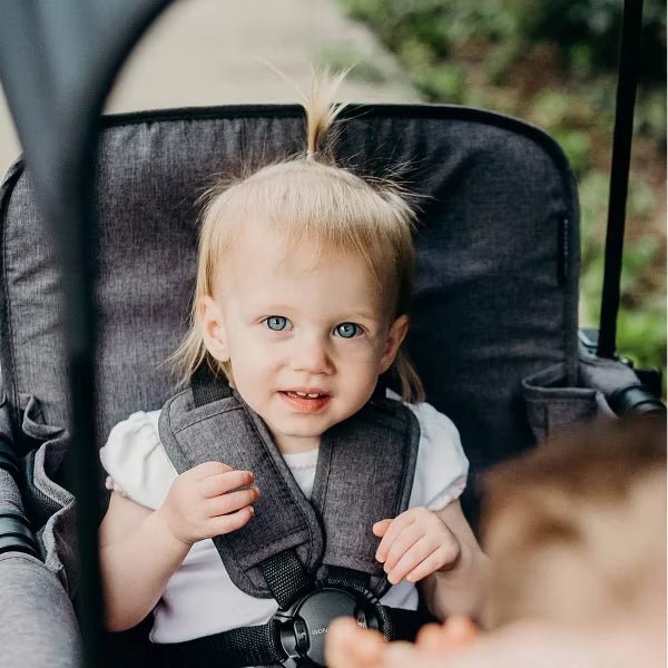 Wonderfold W2 Elite Pro Stroller Wagon - Charcoal Grey | Luxury Home Accessories | Heulog Glow