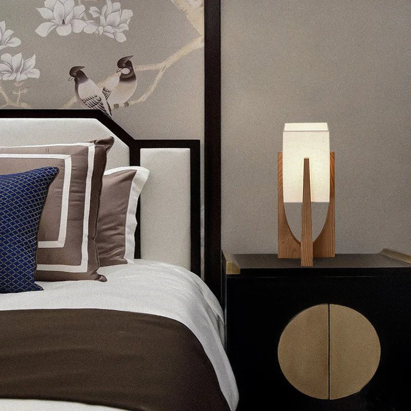 Wooden Fairbanks Floor Lamp | Luxury Home Accessories | Heulog Glow