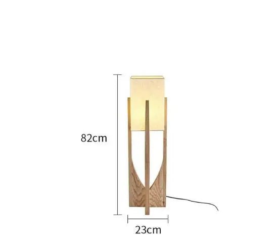 Wooden Fairbanks Floor Lamp | Luxury Home Accessories | Heulog Glow