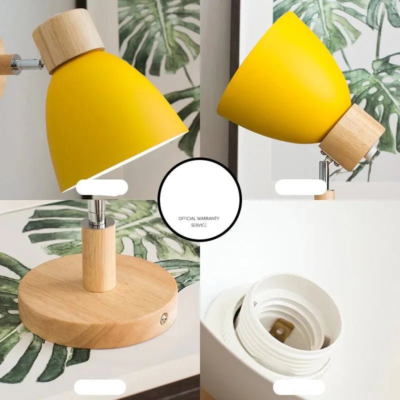Wooden Wall Lamp With Switch | Luxury Home Accessories | Heulog Glow
