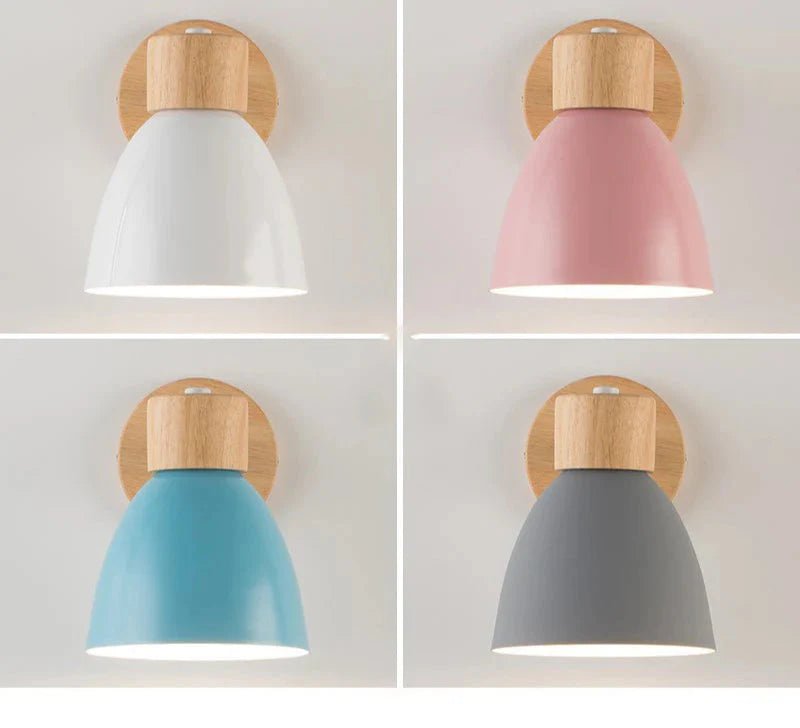 Wooden Wall Lamp With Switch | Luxury Home Accessories | Heulog Glow