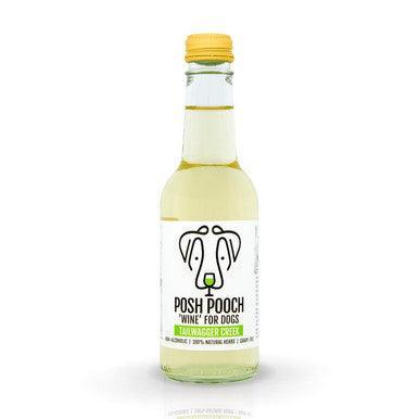 Woof & Brew Posh Pooch Wine For Dogs Tailwagger Creek - White 250ml | Luxury Home Accessories | Heulog Glow