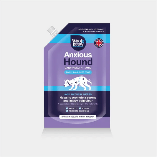 Woof&Brew Anxious Hound | Luxury Home Accessories | Heulog Glow